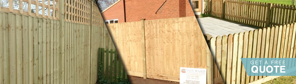 Garden Fencing Services in Leicester